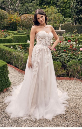 Casablanca Bridal Adalaide Style #2537 #8 Nude/Ivory thumbnail