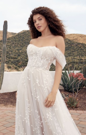 BeLoved by Casablanca Calico Style #BL428 #11 Nude/Ivory thumbnail