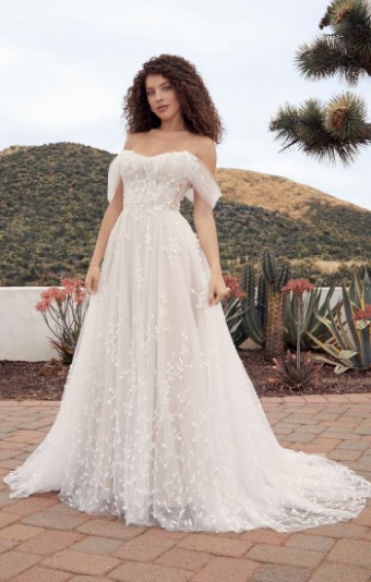 BeLoved by Casablanca Calico Style #BL428 #7 Nude/Ivory thumbnail