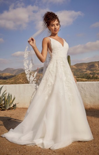 BeLoved by Casablanca Janie Style #BL431 #10 Ivory/Nude/Ivory thumbnail