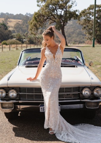 Madi Lane Sylvie Style #ML24455 #11 Sand/Ivory thumbnail