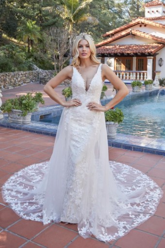 BeLoved by Casablanca Blakelyn Style #BL367 #1 Silver Blush/Nude/Ivory thumbnail