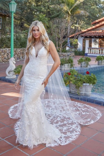 BeLoved by Casablanca Blakelyn Style #BL367 #3 Silver Blush/Nude/Ivory thumbnail