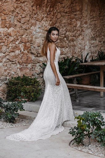 Abella ABEL602E Giselle Lined Style #E206L #4 Ivory/Nude thumbnail