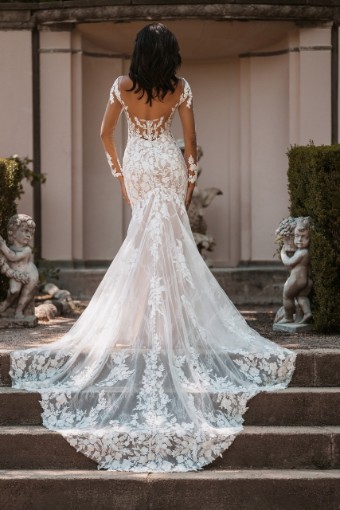Allure Bridals ABL6099ST Style #9906L + SPtulle/Sparkle tulle #1 default Ivory/Nude thumbnail