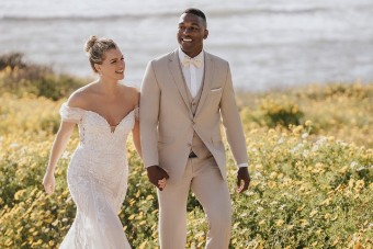 Allure Bridals AB3611A Style #A1163 #10 Almond/Champagne/Ivory/Nude thumbnail