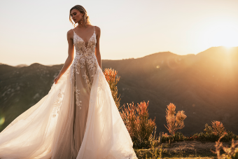 Allure Bridals ABL7611A Style #A1167L #7 Ivory/Nude thumbnail