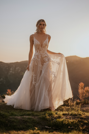 Allure Bridals ABL7611A Style #A1167L #8 Ivory/Nude thumbnail