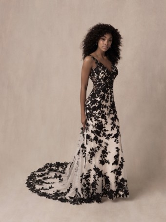 Allure Bridals ABJ8089 Katie Style #9808J #0 default Black thumbnail