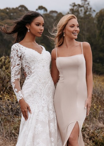 Allure Couture ABSL405C Vanessa Style #C504LS #2 default Champagne/Ivory/Nude thumbnail