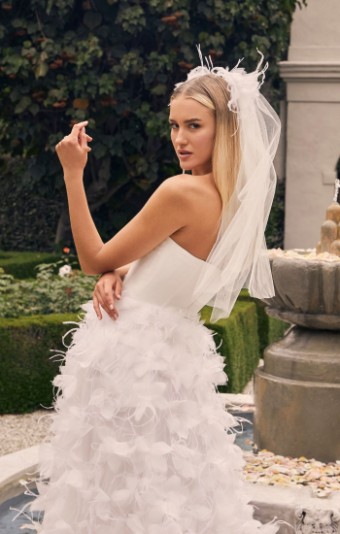 Casablanca Bridal CB1-5452 Bijou Style #2545-1 Bijou #3 Ivory/Ivory thumbnail
