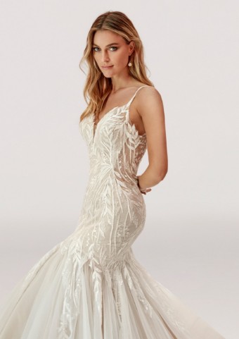 Madison James Gianni Style #MJ1054 #12 Mocha/Ivory/Nude thumbnail