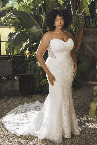 BeLoved by Casablanca Laguna Style #BL446 #6 Ivory/Nude/Ivory thumbnail