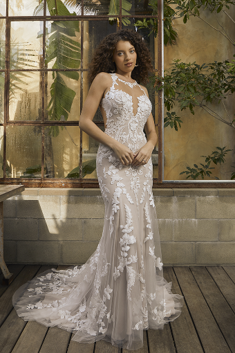 BeLoved by Casablanca Lyra Style #BL448 #6 Nude/Ivory thumbnail