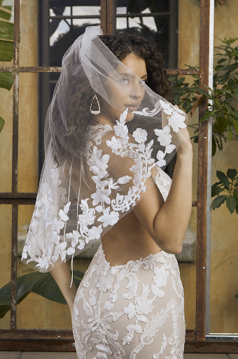 BeLoved by Casablanca Lyra Style #BL448 #7 Nude/Ivory thumbnail