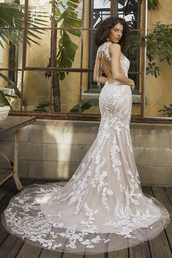BeLoved by Casablanca Lyra Style #BL448 #10 Nude/Ivory thumbnail