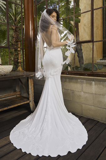 BeLoved by Casablanca Amina Style #BL458 #7 Ivory/Nude/Ivory thumbnail