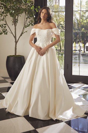 Casablanca Bridal Addison Style #2561 #8 Ivory/Ivory thumbnail