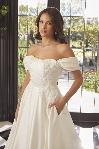Casablanca Bridal Addison Style #2561 #11 Ivory/Ivory thumbnail
