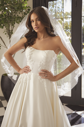 Casablanca Bridal Addison Style #2561 #10 Ivory/Ivory thumbnail