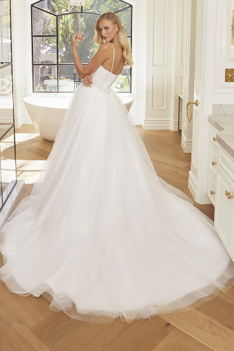 Casablanca Bridal Hepburn Style #2567 #9 Ivory/Ivory thumbnail