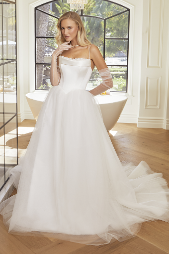 Casablanca Bridal Hepburn Style #2567 #12 Ivory/Ivory thumbnail