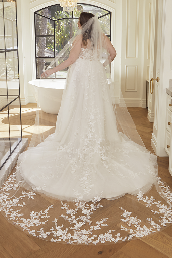 Casablanca Bridal Brienne Style #2577 #10 Ivory/Nude/Ivory thumbnail