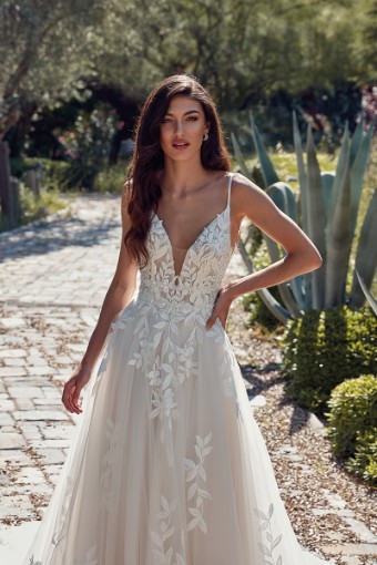 Eddy K Italia Sylvie Style #EK1737 #9 Ivory/Champagne/Dust/Skin thumbnail
