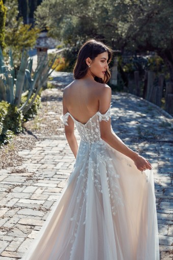 Eddy K Italia Eloise Style #EK1745 #10 Ivory/Champagne/Skin thumbnail