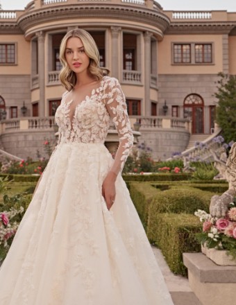 Casablanca Bridal Varley Style #2517FB #5 default Ivory/Sorbet/Nude/Ivory thumbnail