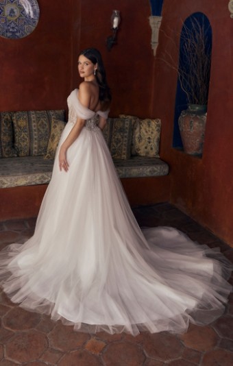 Casablanca Bridal Meline Style #2547FB #6 default Ivory/Nude/Silver thumbnail