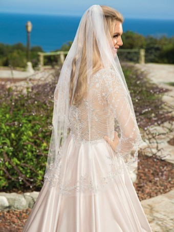 Casablanca Bridal Cassandra Style #2358 #4 default Ivory/Nude/Silver thumbnail
