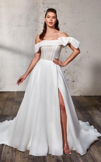 Eddy K Dreams Cecilia Style #DR2431 #6 default Ivory/Ivory thumbnail