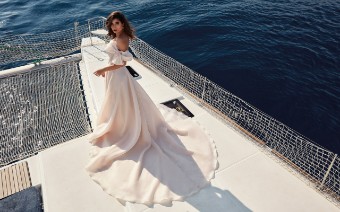 Eddy K Dreams Cecilia Style #DR2431 #1 Ivory/Ivory thumbnail