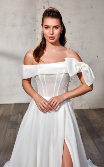 Eddy K Dreams Cecilia Style #DR2431 #5 Ivory/Ivory thumbnail