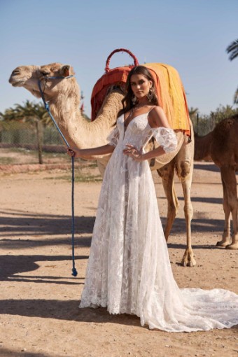 Madi Lane ML17809 Style #ABIGAIL #0 default Ivory/Mocha (shown) thumbnail