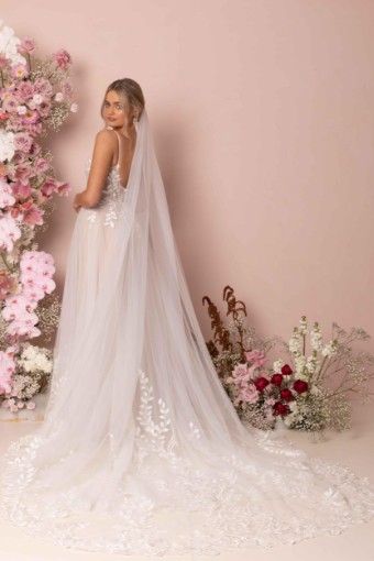 Madi Lane Keegan Style #ML23505LN #1 Ivory/Nude thumbnail