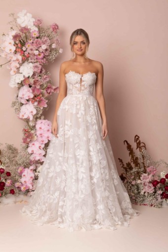 Madi Lane Kyann Style #ML23490 #0 default Ivory/Mocha thumbnail