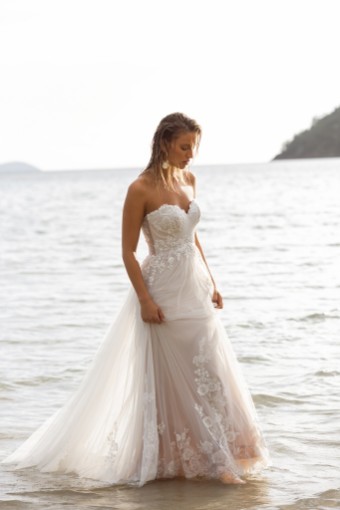 Madi Lane Joelle Style #ML22730 #1 Ivory/Mocha thumbnail