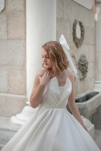 Monsolo Couture Tiana Style #M1413 #3 Ivory thumbnail