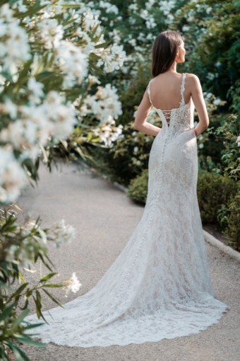 Allure Bridals AB6131A Style #A1316 #10 Almond/Champagne/Ivory/Nude thumbnail