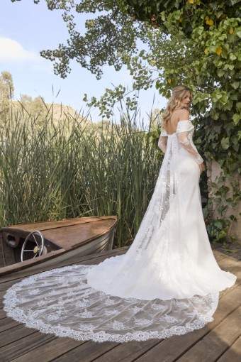 BeLoved by Casablanca Mollie Style #BL465 #11 Ivory/Nude/Ivory thumbnail