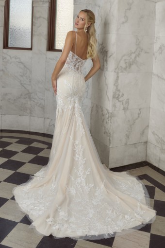 Casablanca Bridal Cecily Style #2583 #7 Ivory/Nude/Ivory thumbnail