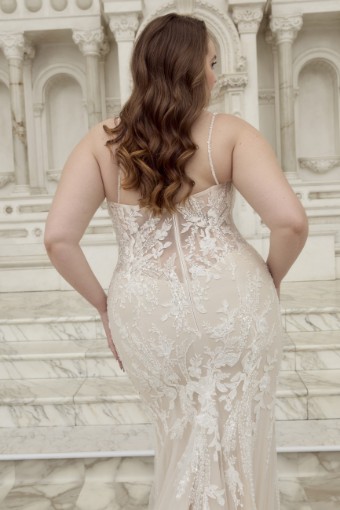 Casablanca Bridal Cecily Style #2583 #11 Ivory/Nude/Ivory thumbnail