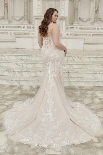 Casablanca Bridal Cecily Style #2583 #10 Ivory/Nude/Ivory thumbnail