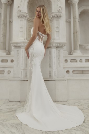 Casablanca Bridal Cherub Style #2594 #7 Ivory/Nude/Ivory/Silver thumbnail