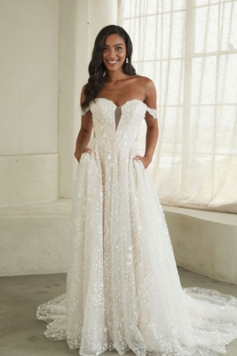 Serene Rose Style #SR2514 #13 Ivory/Cinnamon thumbnail