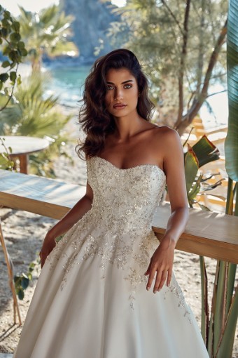 Eddy K Dreams Loretta Style #DR2609 #1 Ivory/Ivory thumbnail