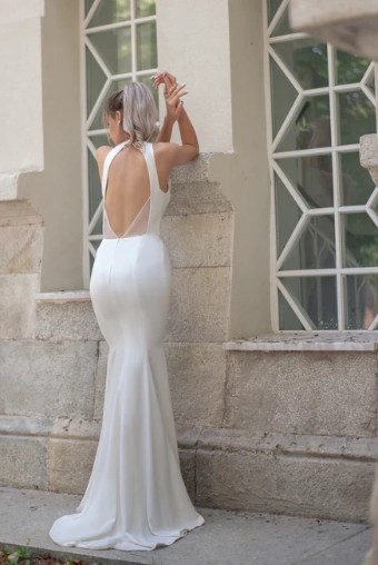 Monsolo Couture Leah Style #M1412 #4 default Ivory thumbnail