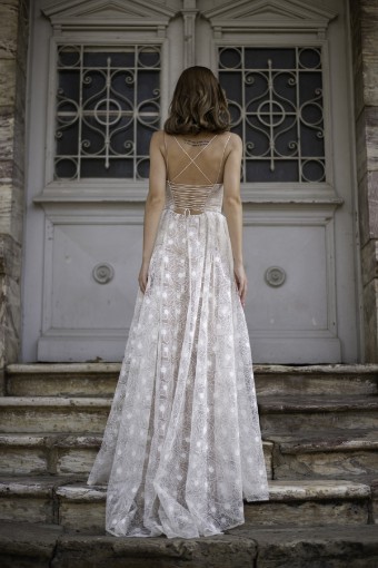Monsolo Couture Theia Style #M1211 #1 Ivory/Nude thumbnail